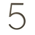thumbnail image 1 of Distinctions by Hillman 5-Inch Floating Mount House Bronze, Number 5, 1 of 3