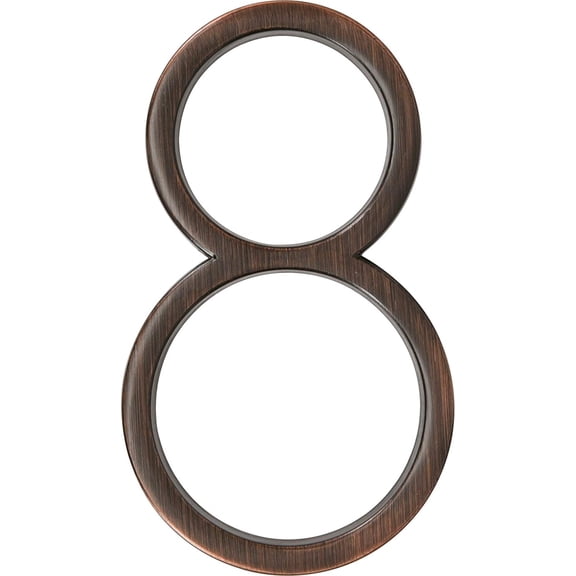 Distinctions by Hillman 5-Inch Floating Mount House Bronze, Number 8