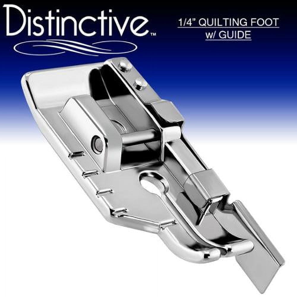 Distinctive 14" Quilting/Sewing Machine Presser Foot with Edge Guide