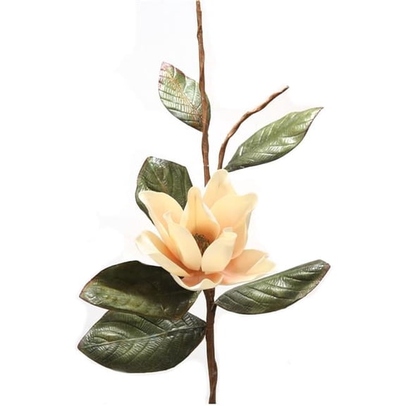 Distinctive Designs DW-2223-WHBS Lg Magnolia Spray x 1