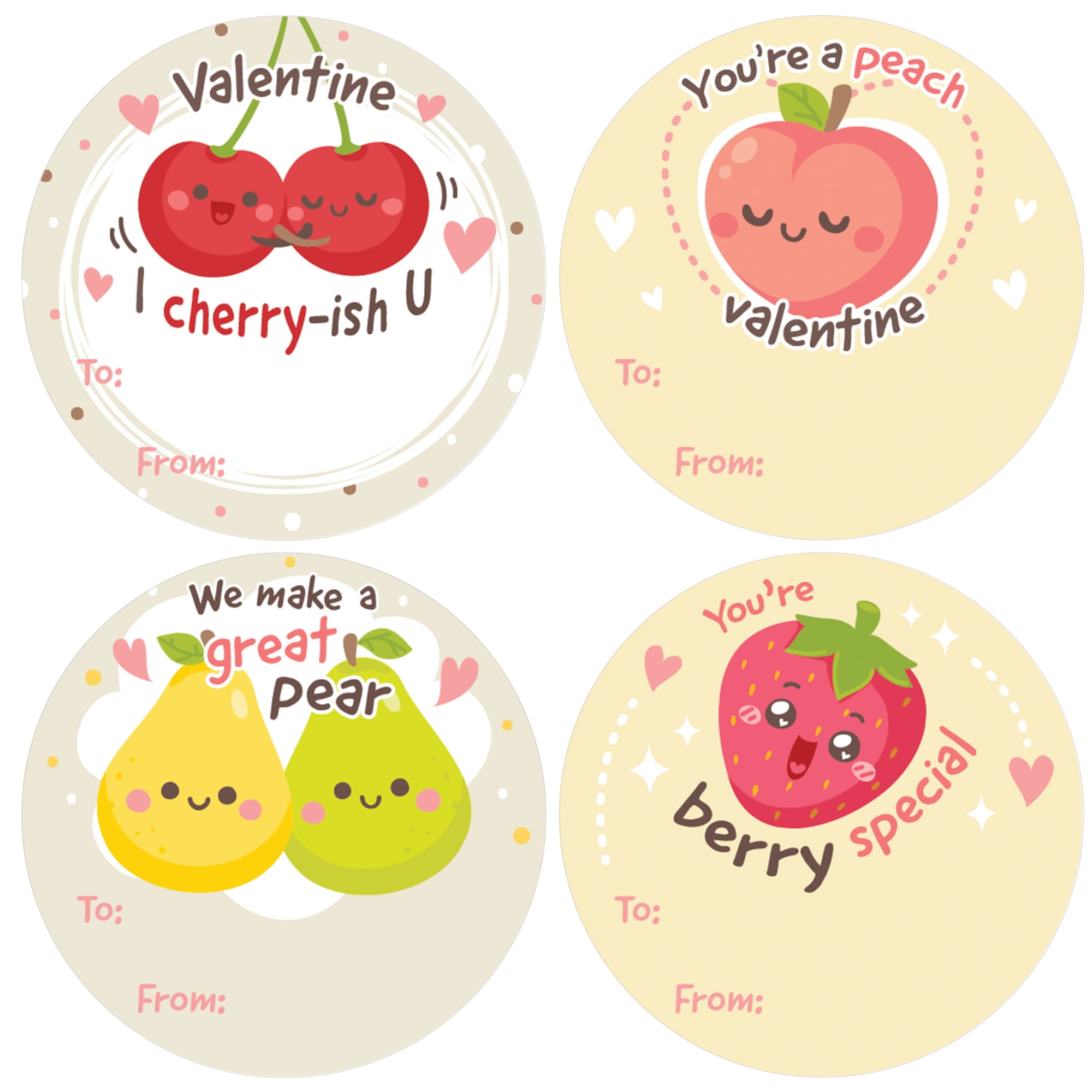 Valentines stickers for kids