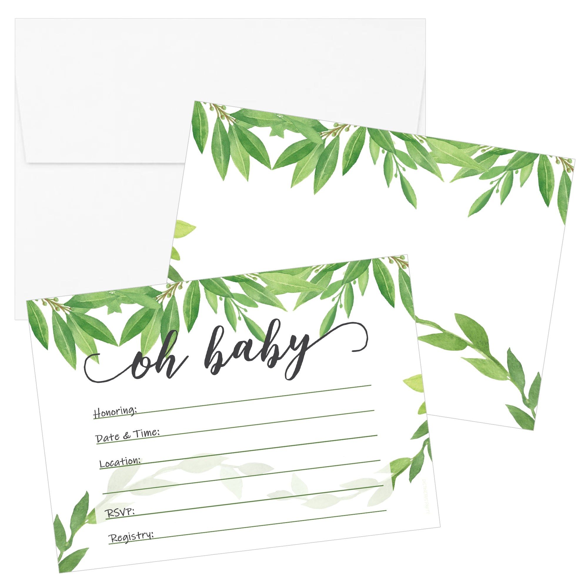 Hallmark baby shower invitations walmart 2025