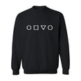 thumbnail image 1 of Distorted Shapes Sweatshirt Women -Image by Shutterstock, Female x-Large, 1 of 4