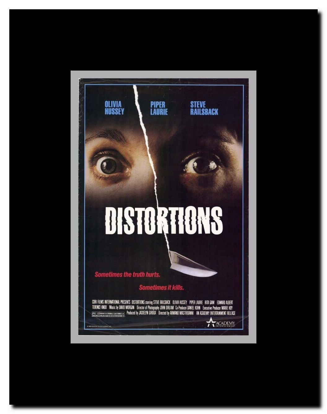 Distortions Framed Movie Poster