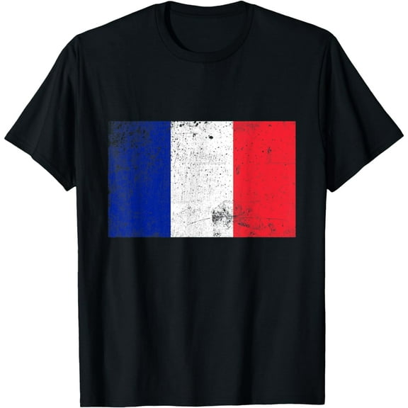 Distress Flag Viva La France T-Shirt mens t shirt，black，women，funny，misfits，men，journey，t-shirt