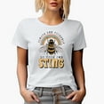 thumbnail image 1 of Always Bee Yourself, Do Your Own Sting Pun Quote with Rainbow & Honey Bee Art Merch Gift, White T-Shirt, 2XL, 1 of 5