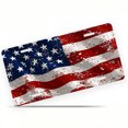 thumbnail image 1 of Distressed American Flag Front License Plate, Metal License Plate, Funny Standard Plates Personalized Novelty Decorative For Men/Women/Boys/Girls Car 6×12 Inch, 1 of 7