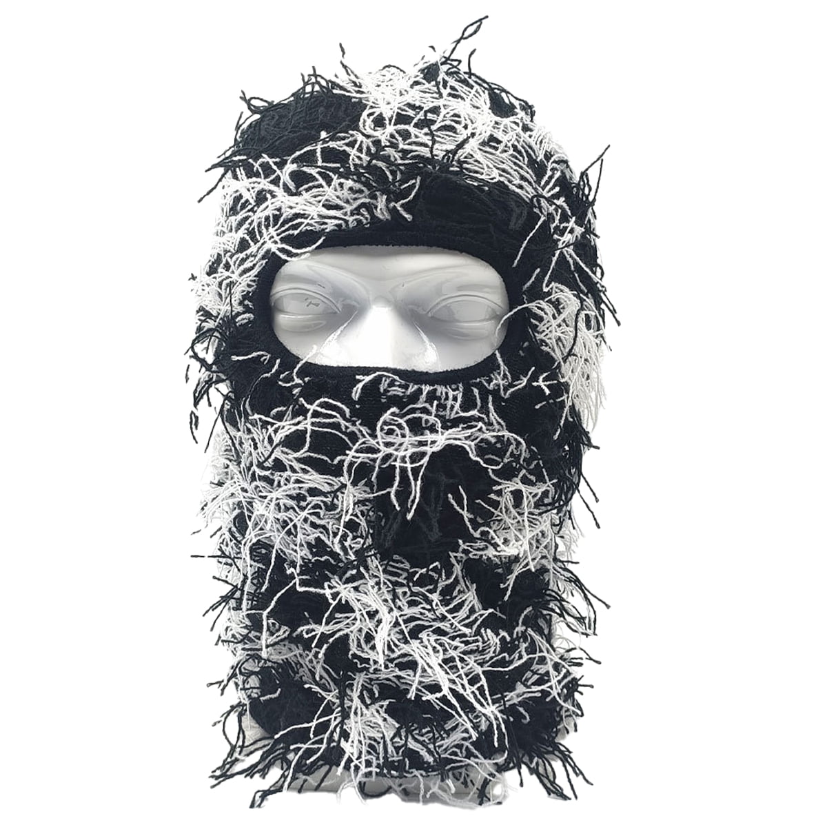 Distressed Balaclava Ski Mask for Men and Women Knitted Balaclava Distressed Windproof Shiesty