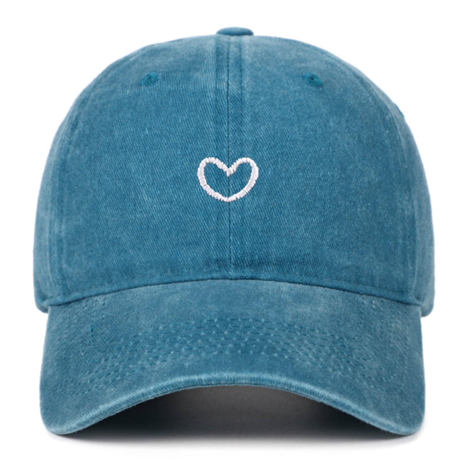 Distressed Baseball Cap For Women Vintage Washed Cotton 