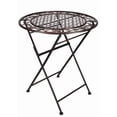 thumbnail image 1 of 28" Distressed Bronze Barcelona Bistro Table by Chivari, 1 of 7