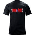thumbnail image 1 of Distressed Bronze Star Medal Ribbon Veteran T-Shirt, 1 of 1