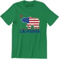 thumbnail image 1 of Distressed California Republic Flag Cali US Flag July 4 Men's T-Shirt, 1 of 4