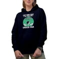 thumbnail image 1 of Distressed Can't Work Today, I'm Feeling Under Par Sayings, Golf Player, Golfing or Golfer Themed Merch Gift, Navy Blue Hooded Sweatshirt or Hoodie, Large, 1 of 5