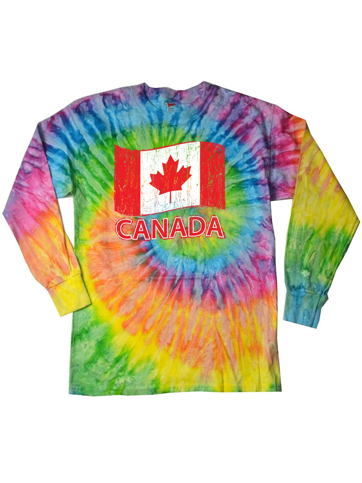 tie dye t shirts canada