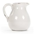 thumbnail image 1 of Distressed Crackle White Pitcher (6728S A369) by Zentique, 1 of 2