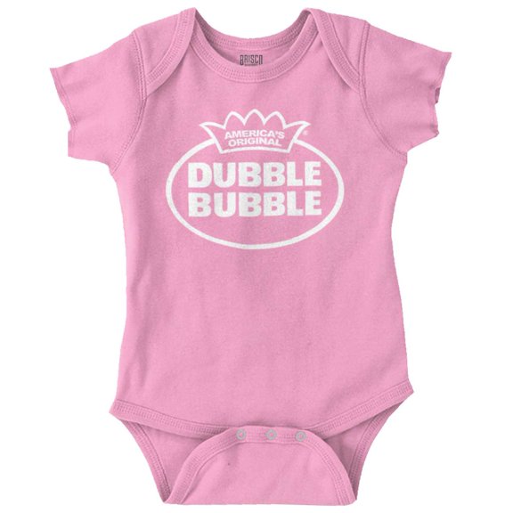 Distressed Dubble Bubble Retro Double Romper Boys or Girls Infant Baby Brisco Brands 6M