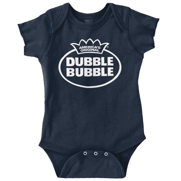 Distressed Dubble Bubble Retro Double Romper Boys or Girls Infant Baby Brisco Brands 6M