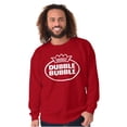 thumbnail image 1 of Distressed Dubble Bubble Retro Double Sweatshirt for Men or Women Brisco Brands 3X, 1 of 6