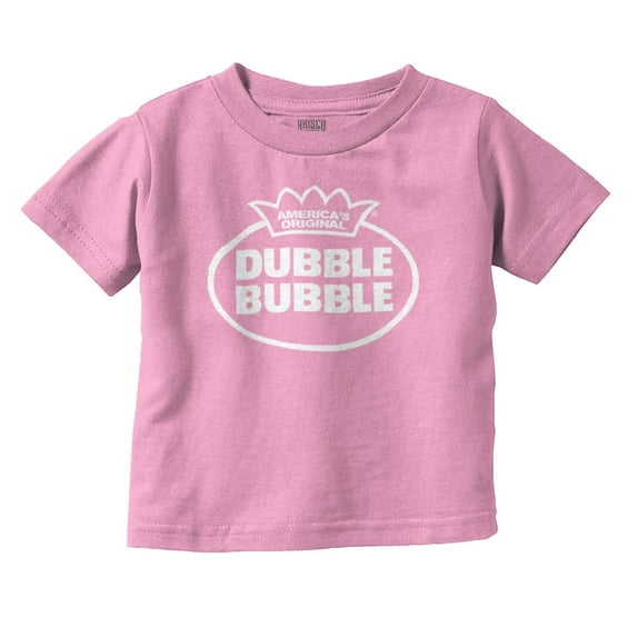 Distressed Dubble Bubble Retro Double Toddler Boy Girl T Shirt Infant Toddler Brisco Brands 6M