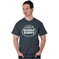 thumbnail image 1 of Distressed Dubble Bubble Retro Double Unisex Plus Size Graphic Tee Brisco Brands 2X, 1 of 2