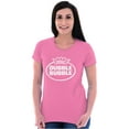 thumbnail image 1 of Distressed Dubble Bubble Retro Double Women's T Shirt Ladies Tee Brisco Brands S, 1 of 2