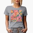 thumbnail image 1 of Distressed Fall in Love with Yourself First - Boho Flower Art Merch Gift, Heather Grey T-Shirt, Large, 1 of 5