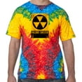 thumbnail image 1 of Distressed Fallout Shelter Psychedelic Tie Dye Tee Shirt - Woodstock, Medium Kids (10-12), 1 of 1