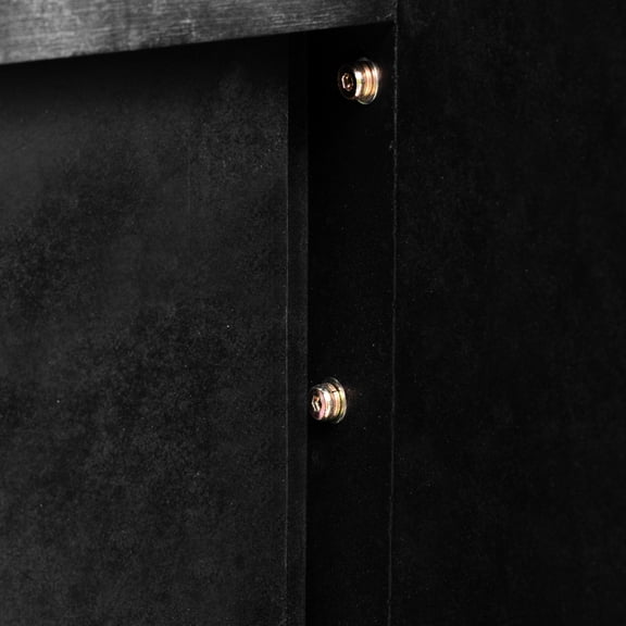 Distressed Finish Look - Organize Small Stuff - Dining Room Decor - Adjustable Feet for Balance