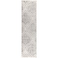 thumbnail image 1 of Distressed Floral Damask Bohemian Cream 2'x7' Runner Rug, 1 of 3