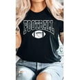 thumbnail image 1 of Distressed Football Graphic Tee T-Shirt, 1 of 10