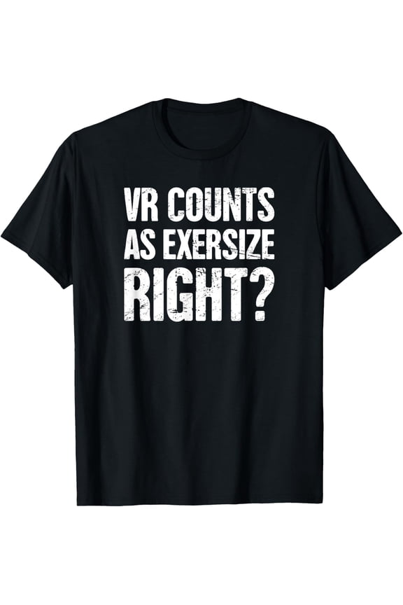 Distressed Funny VR Developer & Gamer / Virtual Reality T-Shirt