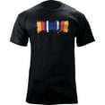 thumbnail image 1 of Distressed Global War on Terrorism Service Ribbon Veteran T-Shirt, 1 of 1