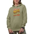 thumbnail image 1 of Distressed God Is Greater Than the Highs and Lows - Retro Wavy Text Art Merch Gift, Sand Hooded Sweatshirt or Hoodie, 3XL, 1 of 5