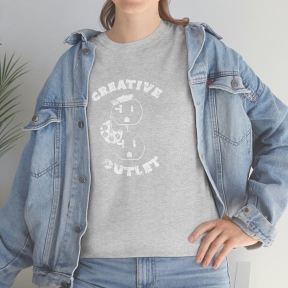 Distressed Graphic T-Shirt | Creative Outlet Tee | Funny Artist Tee | Artist Appreciation