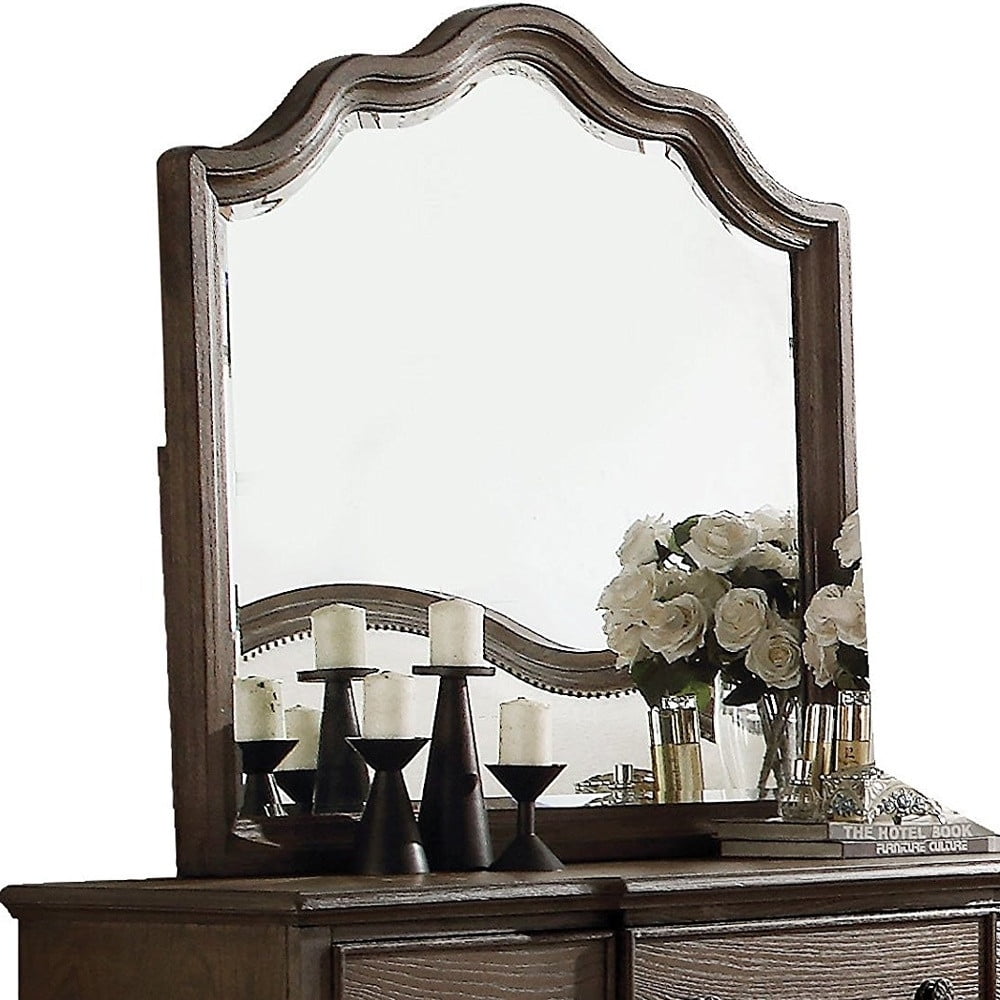 Homely Weathered Gray Wooden Dresser for Kids