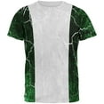 thumbnail image 1 of Distressed Grunge Flag of Nigeria All Over Mens T Shirt, 1 of 2