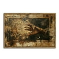 thumbnail image 1 of Distressed Hand Painting Horizontal Canvas Wall Art with Lightweight Foam Frame - Durable and Ready to Hang, Modern Decorative Print for Living Room, Bedroom, Or Office, 1 of 7