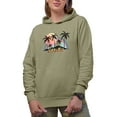 thumbnail image 1 of Distressed Hawaii - Beach Art Merch Gift, Sand Hooded Sweatshirt or Hoodie, Large, 1 of 5