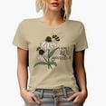 thumbnail image 1 of Distressed Honey Bee Yourself - Bees & Daisies Art Merch Gift, Tan T-Shirt, Large, 1 of 5