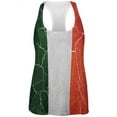thumbnail image 1 of Distressed Irish Flag All Over Womens Work Out Tank Top, 1 of 1
