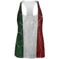 thumbnail image 1 of Distressed Italian Flag All Over Womens Work Out Tank Top Multi SM, 1 of 1