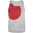 thumbnail image 1 of Distressed Japanese Flag All Over Mens Tank Top Multi LG, 1 of 1