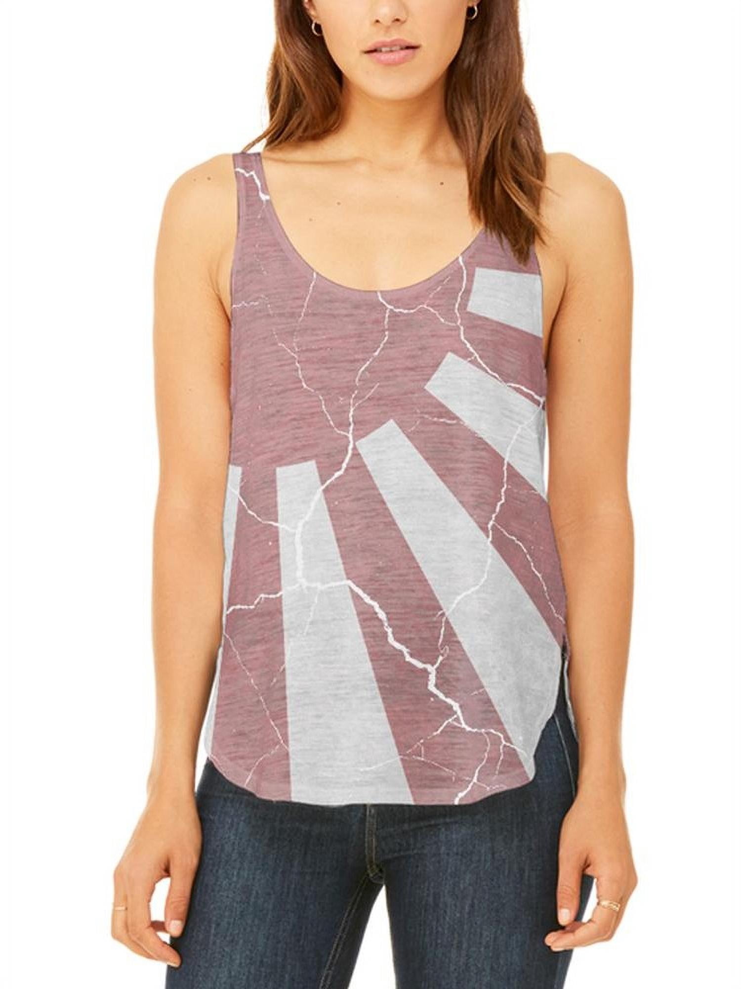 Distressed Japanese Flag Rising Sun Vintage Juniors Flowy Side Slit ...