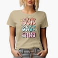 thumbnail image 1 of Distressed Keep on Shining - Boho Butterfyl Art Merch Gift, Tan T-Shirt, 2XL, 1 of 5