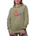 thumbnail image 1 of Let's Get Cray with a Crawfish or Crayfish Art Merch Gift, Sand Hooded Sweatshirt or Hoodie, Small, 1 of 5
