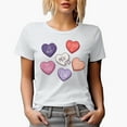 thumbnail image 1 of Distressed Meh, So Over It, Not Yours - Retro Anti Valentine's Day Art Merch Gift, White T-Shirt, Large, 1 of 5