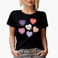 thumbnail image 1 of Distressed Meh, So Over It, Not Yours, Retro Anti Valentine's Day Gift, Black T-Shirt, 3XL, 1 of 5