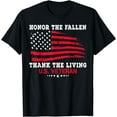 thumbnail image 1 of Distressed Memorial Day Honor The Fallen Thank The Living T-Shirt, 1 of 4
