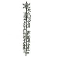 thumbnail image 1 of Distressed Metal Artisan Snow Gauge, 1 of 1
