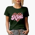 thumbnail image 1 of Distressed Mini, Retro Mother-To-Daughter Themed Mother's or Valentine's Day Gift, Military Green T-Shirt, 3XL, 1 of 5